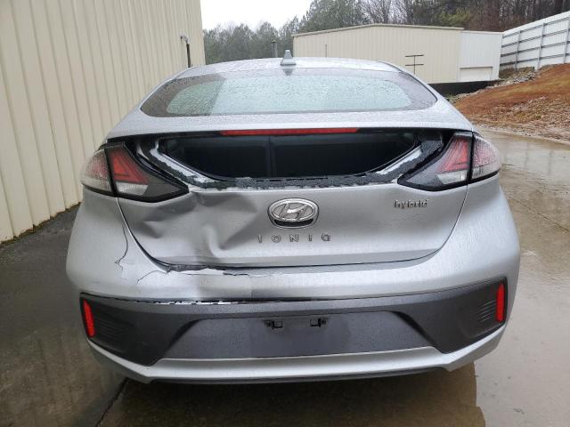 KMHC85LC8MU256308 - 2021 HYUNDAI IONIQ SEL SILVER photo 6