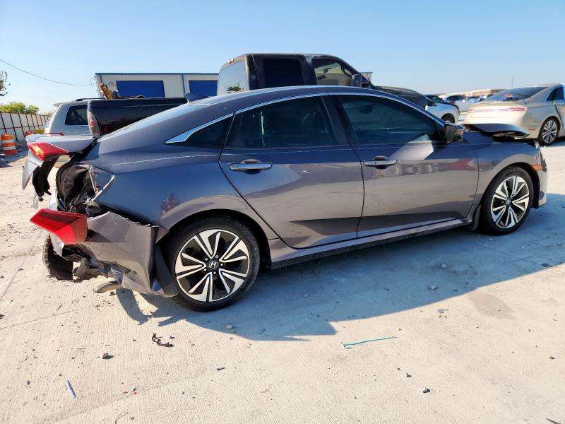 19XFC1F7XGE011228 - 2016 HONDA CIVIC EXL GRAY photo 3