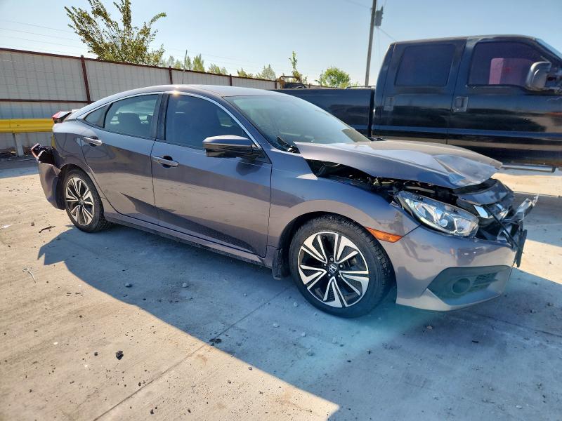 19XFC1F7XGE011228 - 2016 HONDA CIVIC EXL GRAY photo 4