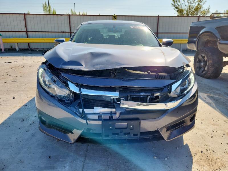 19XFC1F7XGE011228 - 2016 HONDA CIVIC EXL GRAY photo 5