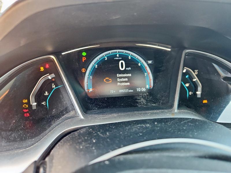 19XFC1F7XGE011228 - 2016 HONDA CIVIC EXL GRAY photo 9