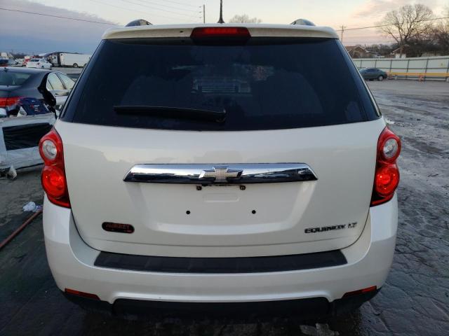 1GNALBEK0EZ107058 - 2014 CHEVROLET EQUINOX LT WHITE photo 6