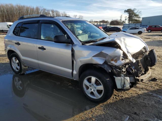 KM8JM12B45U074479 - 2005 HYUNDAI TUCSON GL SILVER photo 4