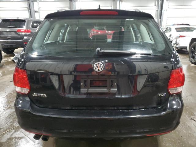 3VWPL7AJ4EM620194 - 2014 VOLKSWAGEN JETTA TDI BLACK photo 6