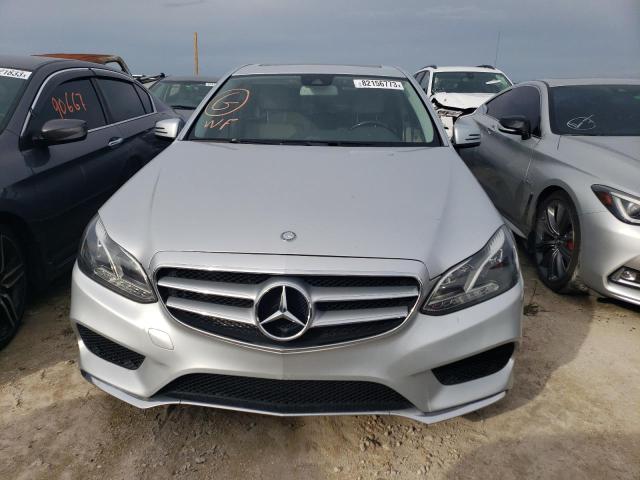 WDDHF5KB7FB128266 - 2015 MERCEDES-BENZ E 350 SILVER photo 5