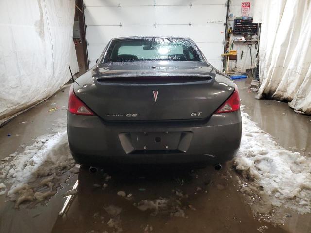 1G2ZH361874152293 - 2007 PONTIAC G6 GT CHARCOAL photo 6