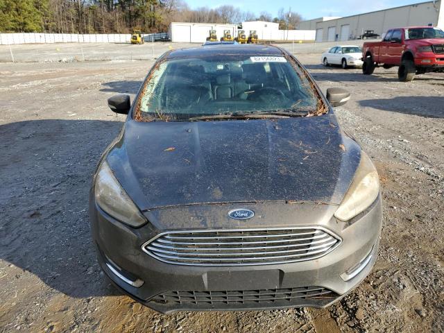 1FADP3N23GL374805 - 2016 FORD FOCUS TITANIUM GRAY photo 5