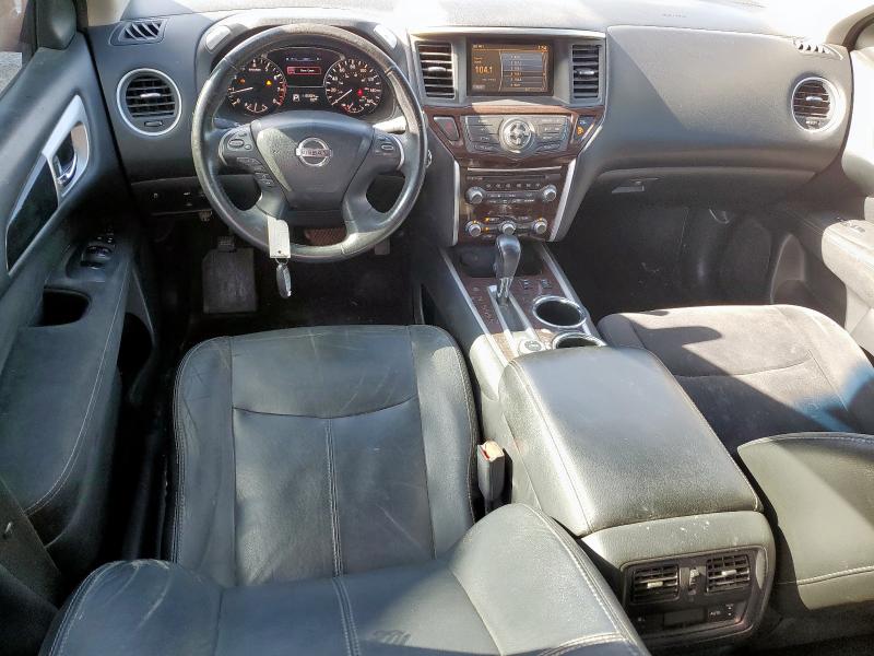 5N1AR2MM1EC646457 - 2014 NISSAN PATHFINDER S შავი ფოტო 8