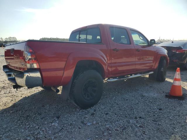 5TEJU4GN5AZ687916 - 2010 TOYOTA TACOMA DOUBLE CAB PRERUNNER RED photo 3