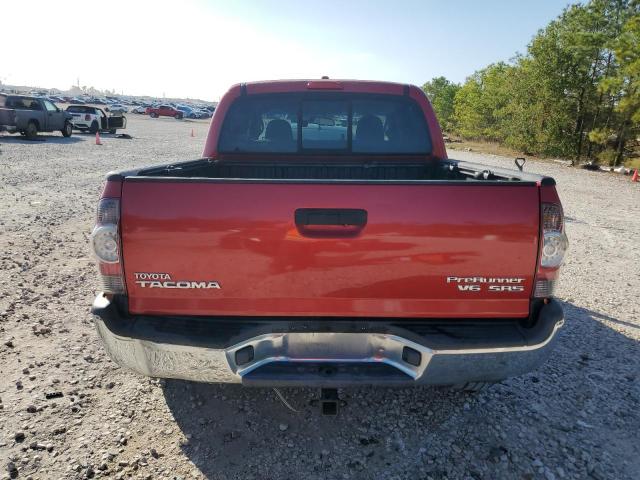 5TEJU4GN5AZ687916 - 2010 TOYOTA TACOMA DOUBLE CAB PRERUNNER RED photo 6