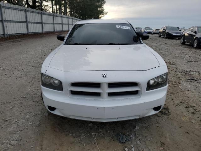 2B3AA4CT5AH303224 - 2010 DODGE CHARGER WHITE photo 5