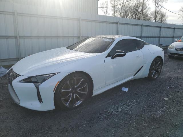 JTHHP5AY9JA002601 - 2018 LEXUS LC 500 WHITE photo 1