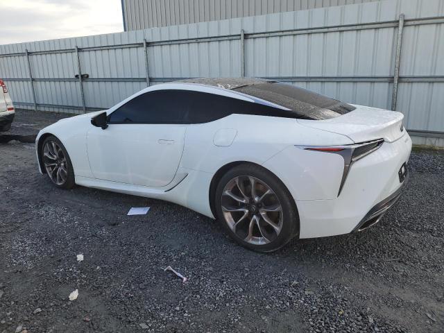 JTHHP5AY9JA002601 - 2018 LEXUS LC 500 WHITE photo 2