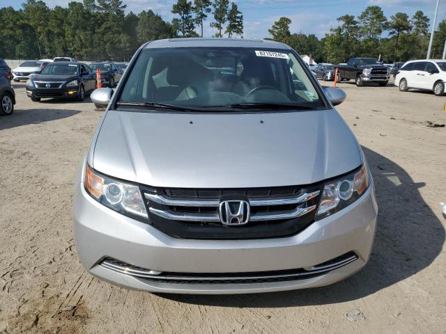 5FNRL5H69EB135135 - 2014 HONDA ODYSSEY EXL SILVER photo 5