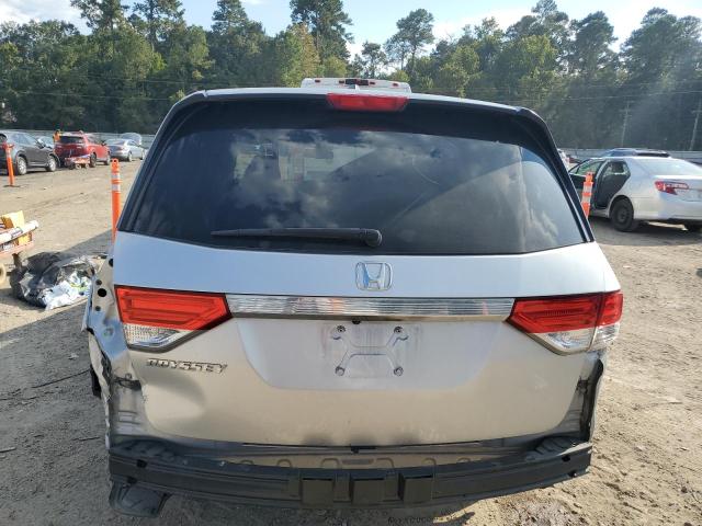 5FNRL5H69EB135135 - 2014 HONDA ODYSSEY EXL SILVER photo 6