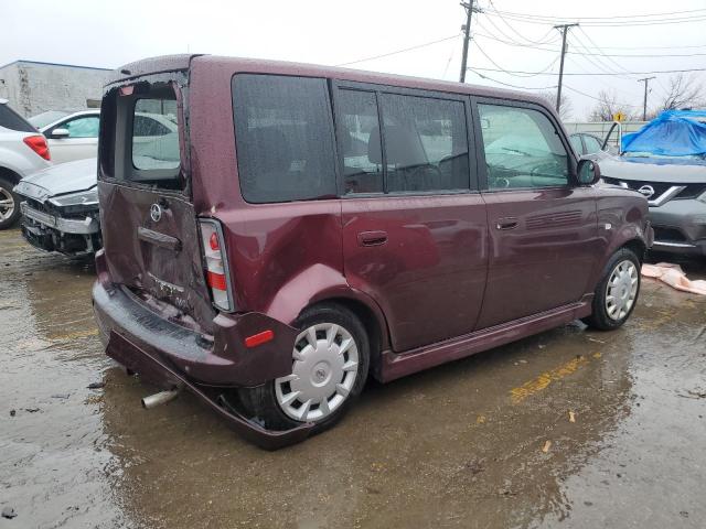 JTLKT324964056767 - 2006 TOYOTA SCION XB BURGUNDY photo 3