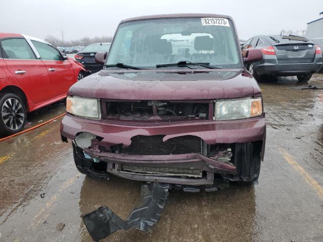 JTLKT324964056767 - 2006 TOYOTA SCION XB BURGUNDY photo 5