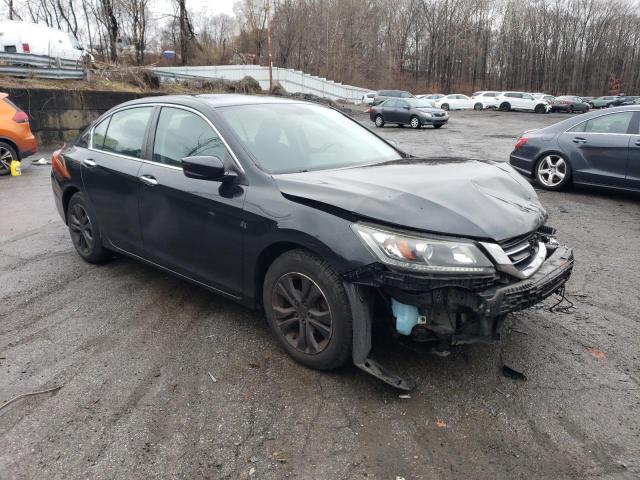 1HGCR2F3XDA204452 - 2013 HONDA ACCORD LX BLACK photo 4