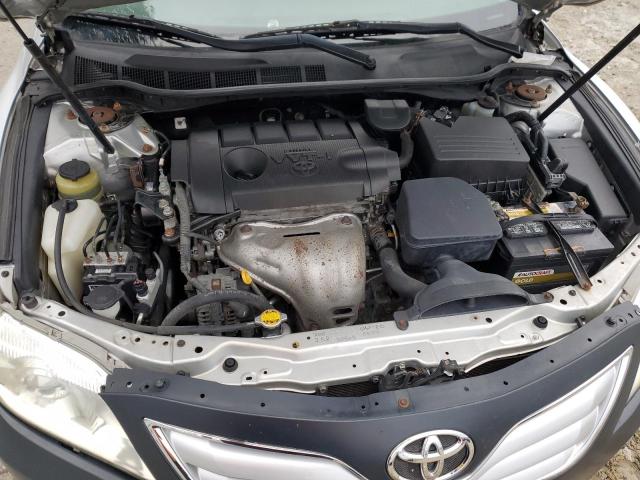 4T4BF3EK5BR087717 - 2011 TOYOTA CAMRY BASE SILVER photo 11