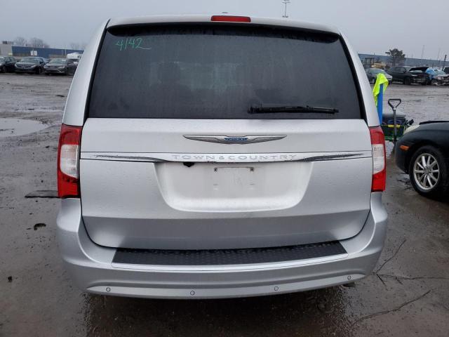 2A4RR8DG8BR801152 - 2011 CHRYSLER TOWN & COU TOURING L SILVER photo 6