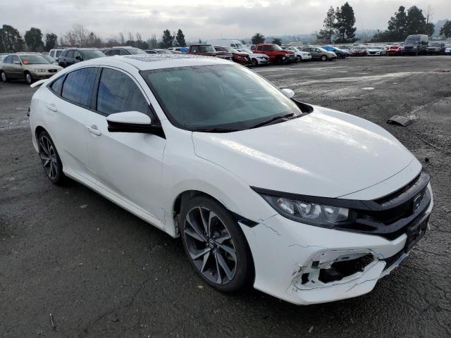 2HGFC1E56JH703239 - 2018 HONDA CIVIC SI WHITE photo 4