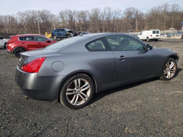 JN1CV6EL0AM152829 - 2010 INFINITI G37 GRAY photo 3