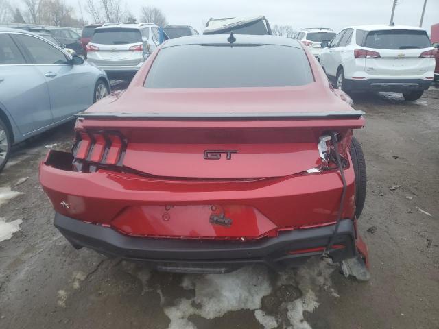 1FA6P8CF4R5404915 - 2024 FORD MUSTANG GT RED photo 6
