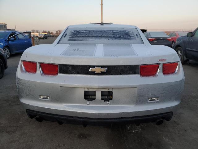 2G1FE1ED1B9121215 - 2011 CHEVROLET CAMARO LS SILVER photo 6