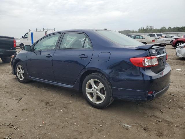 2T1BU4EE5BC703949 - 2011 TOYOTA COROLLA BASE BLUE photo 2