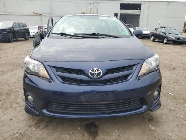 2T1BU4EE5BC703949 - 2011 TOYOTA COROLLA BASE BLUE photo 5