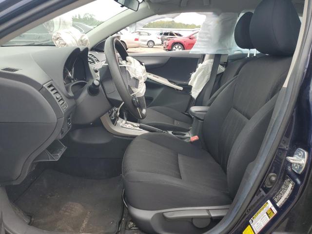 2T1BU4EE5BC703949 - 2011 TOYOTA COROLLA BASE BLUE photo 7