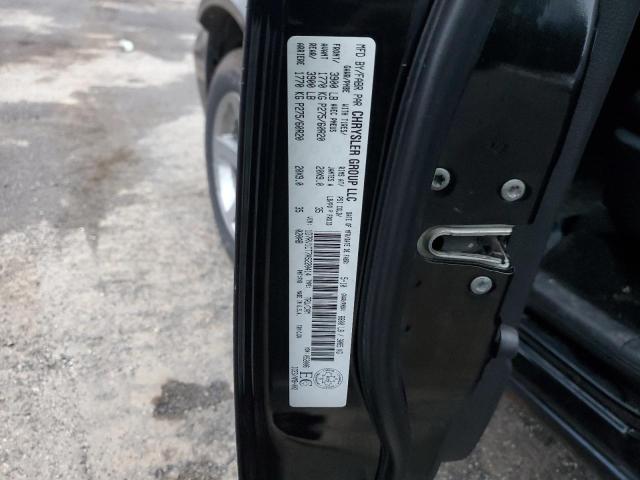 1D7RV1CT7AS220414 - 2010 DODGE RAM 1500 BLACK photo 12