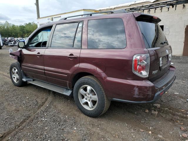 5FNYF18578B004969 - 2008 HONDA PILOT EXL 勃艮第红 照片 2