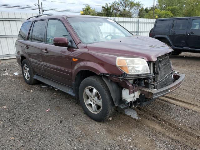 5FNYF18578B004969 - 2008 HONDA PILOT EXL 勃艮第红 照片 4