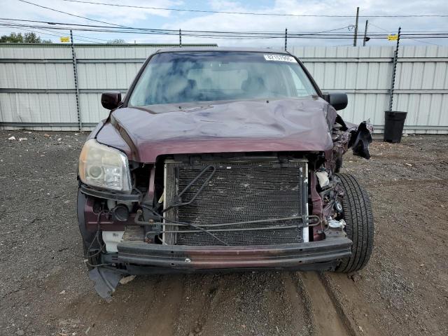 5FNYF18578B004969 - 2008 HONDA PILOT EXL 勃艮第红 照片 5