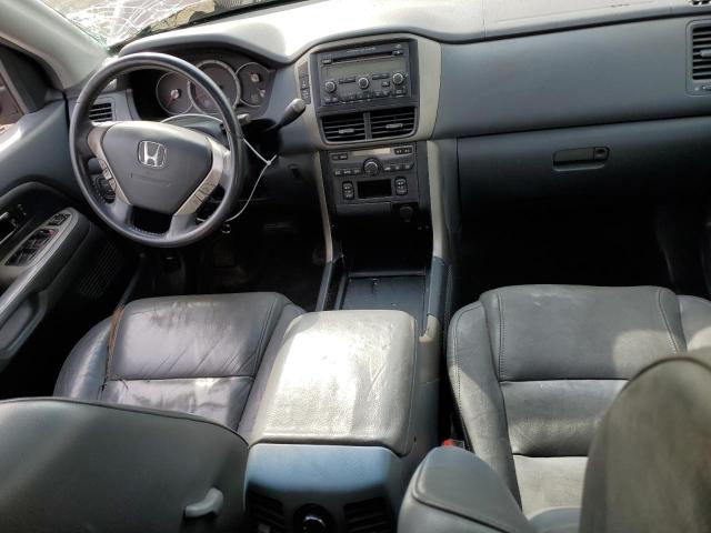 5FNYF18578B004969 - 2008 HONDA PILOT EXL 勃艮第红 照片 8