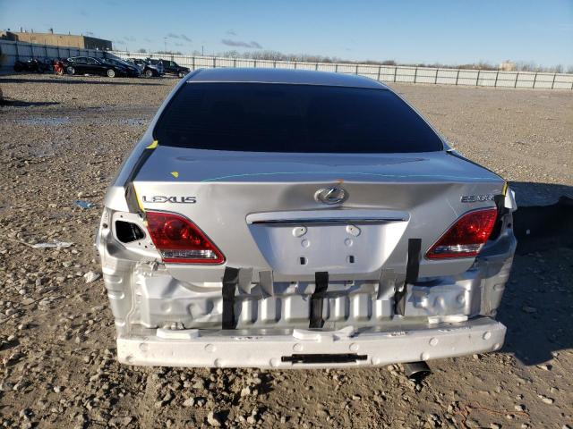 JTHBA30G365174577 - 2006 LEXUS ES 330 SILVER photo 6