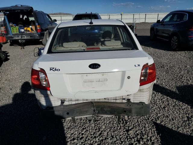 KNADH4A36B6849797 - 2011 KIA RIO BASE თეთრი ფოტო 6