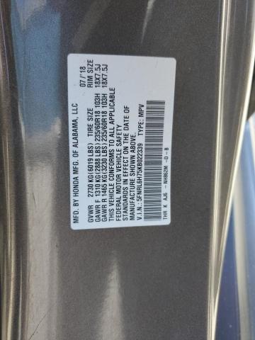 5FNRL6H75KB022339 - 2019 HONDA ODYSSEY EXL 灰色 照片 13