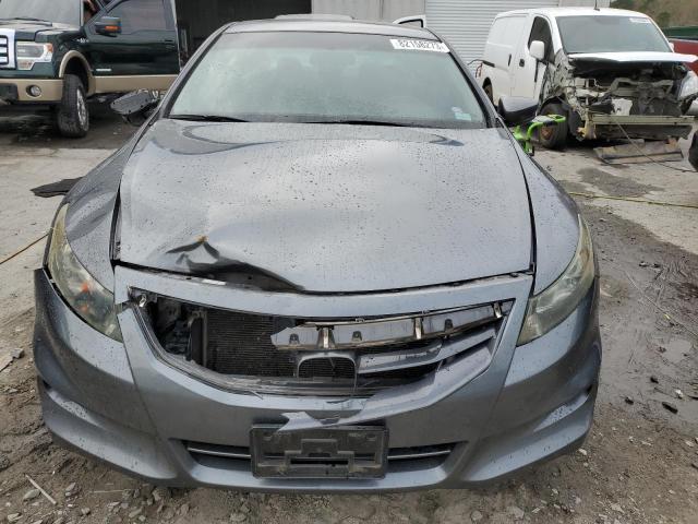 1HGCS1B8XBA002109 - 2011 HONDA ACCORD EXL GRAY photo 5