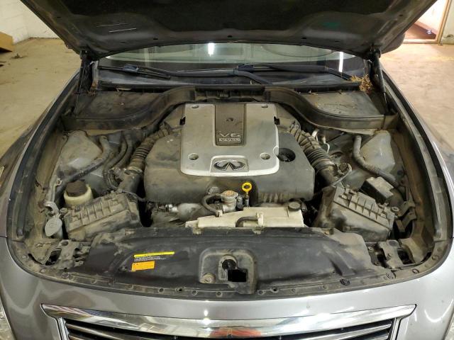 JN1CV6AR0FM522498 - 2015 INFINITI Q40 GRAY photo 11