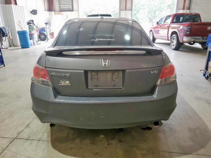1HGCP36839A014166 - 2009 HONDA ACCORD EXL GRAY photo 6