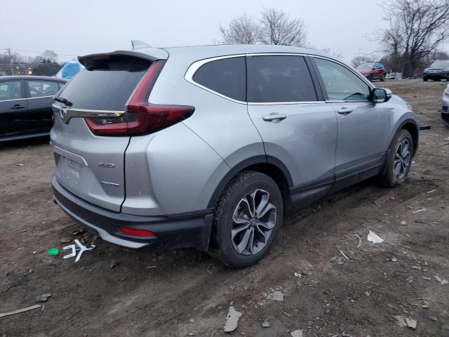 5J6RT6H58NL015525 - 2022 HONDA CR-V EX SILVER photo 3