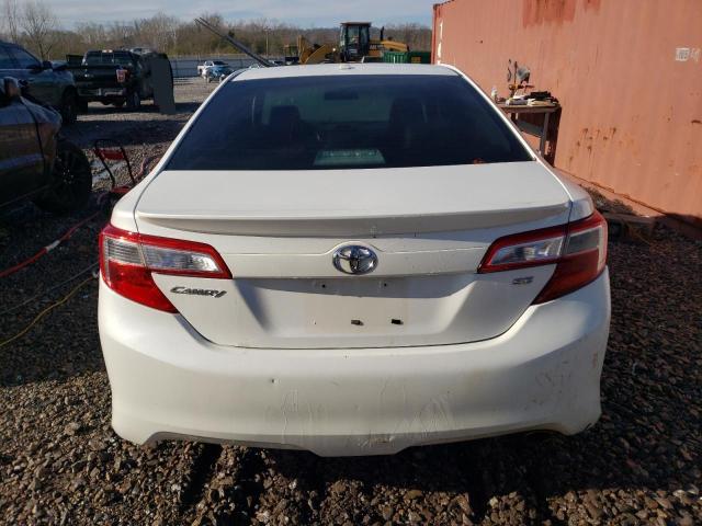 4T1BF1FKXCU620482 - 2012 TOYOTA CAMRY BASE WHITE photo 6