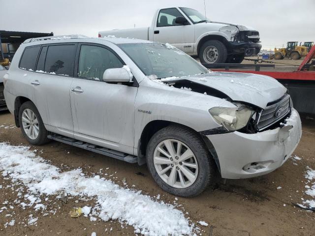 JTEEW41A482003496 - 2008 TOYOTA HIGHLANDER HYBRID SILVER photo 4