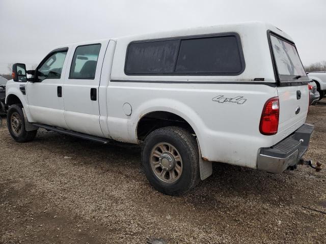 1FTSW21538EC60310 - 2008 FORD F250 SUPER DUTY WHITE photo 2