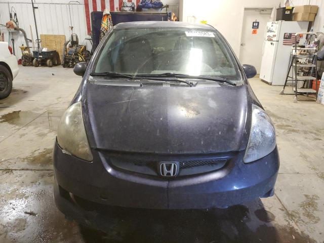 JHMGD38658S020482 - 2008 HONDA FIT SPORT BLUE photo 5