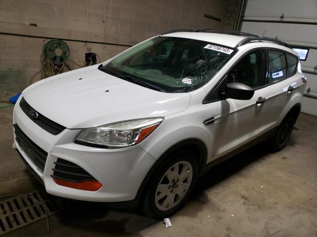 1FMCU0F73FUA81627 - 2015 FORD ESCAPE S WHITE photo 1