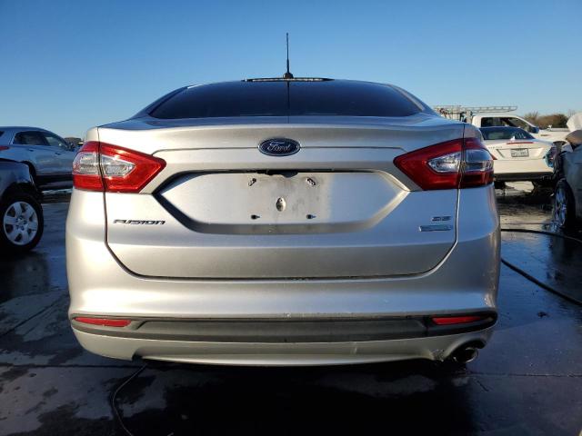 3FA6P0HDXER168545 - 2014 FORD FUSION SE SILVER photo 6