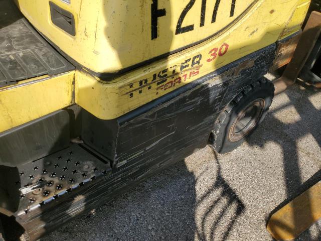 G001V02795S - 2018 HYST FORKLIFT YELLOW photo 9